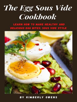 cover image of THE EGG SOUS VIDE COOKBOOK